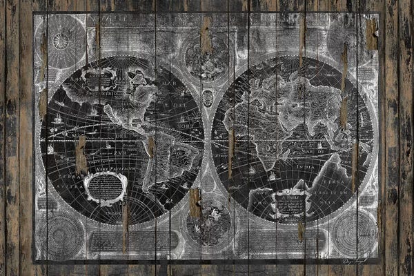 Antiques & Collectibles: Treasure Map by Diego Tirigall