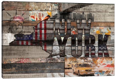 New York Forever Canvas Art Print - Diego Tirigall