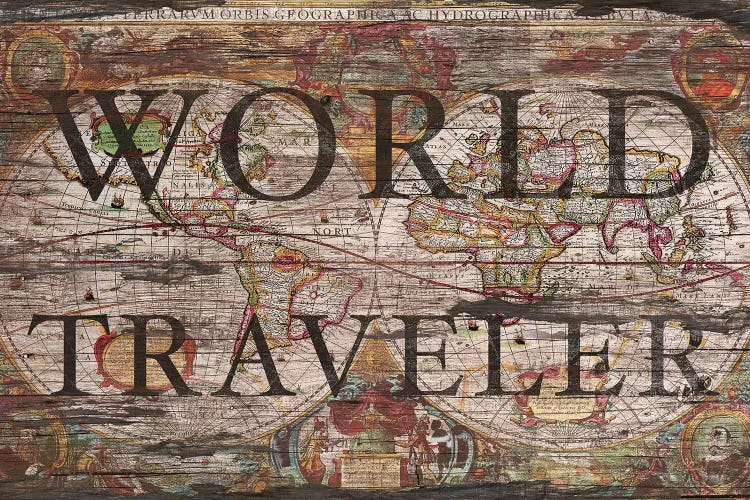 World Traveler by Diego Tirigall wall art