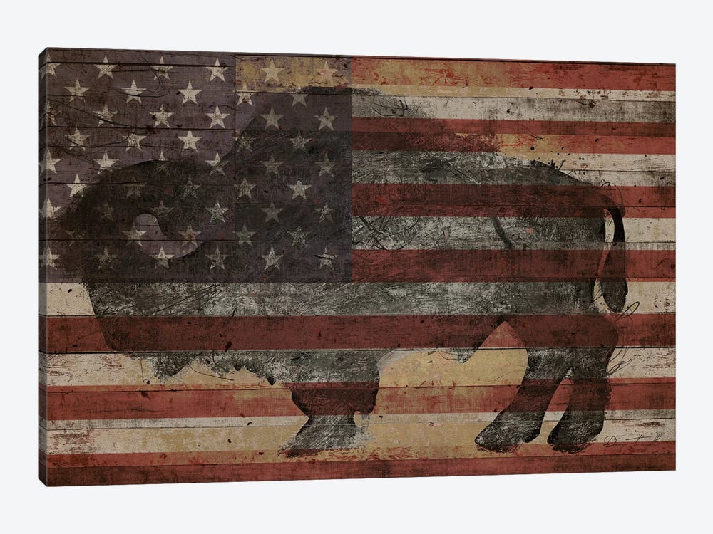 American Bison I by Diego Tirigall 1-piece Canvas Wall Art