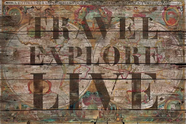 Adventure: Travel Explore Live (Old Map) by Diego Tirigall