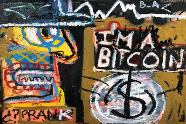 Witty Humor: I'm a Bitcoin by Diego Tirigall