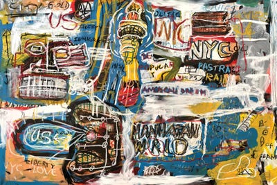 Manhattan World by Diego Tirigall acrylic art print