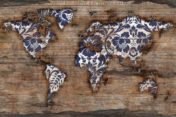 Globes: Mapattern by Diego Tirigall