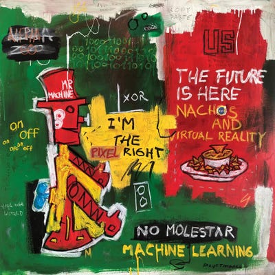 Mr Machine by Diego Tirigall canvas print