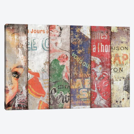 Vintage Posters Collection I Canvas Print #MXS199} by Diego Tirigall Art Print