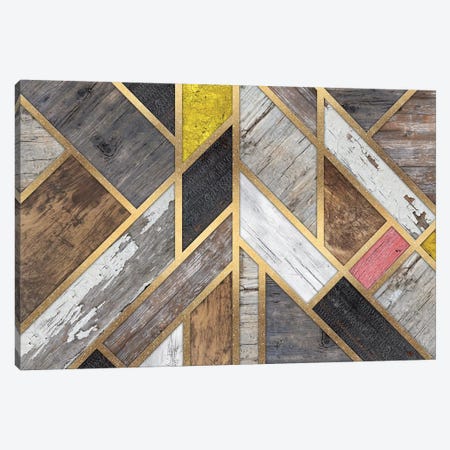 Rustic Scandinavian Design Colorful Canvas Print #MXS205} by Diego Tirigall Canvas Artwork