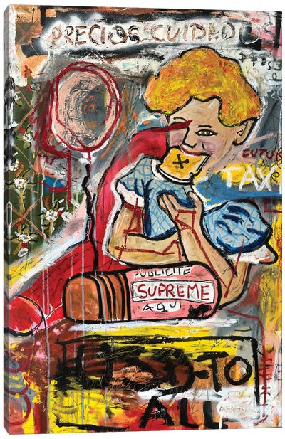 Precios Cuidados Canvas Art Print - Andy Warhol