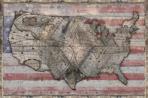 Diego Tirigall: USA Map Forever by Diego Tirigall