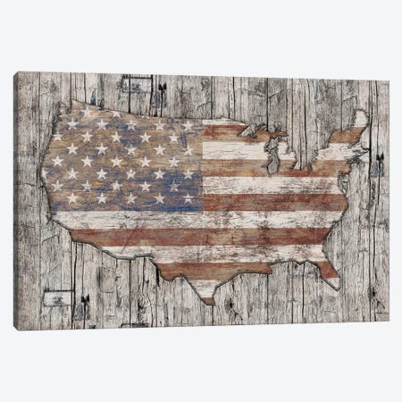 USA Map Life Canvas Print #MXS224} by Diego Tirigall Canvas Art