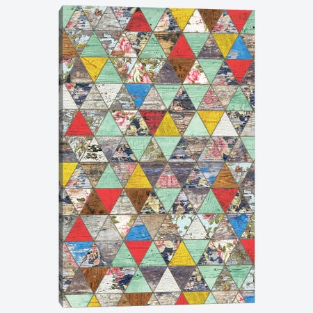 Rustic Geometry I - Height Canvas Print #MXS242} by Diego Tirigall Art Print