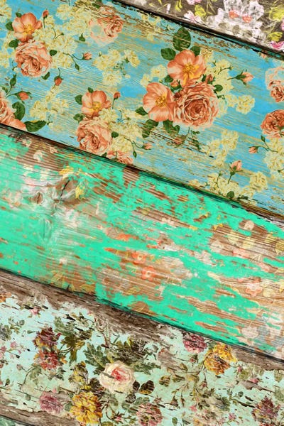 Floral & Botanical Patterns: Rococo Style #3 by Diego Tirigall