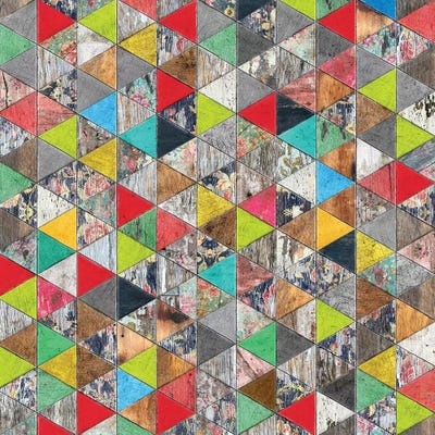 Western Pop Art - Square by Diego Tirigall canvas print