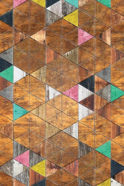 Shabby Chic Nordic Pattern - Height by Diego Tirigall acrylic art print