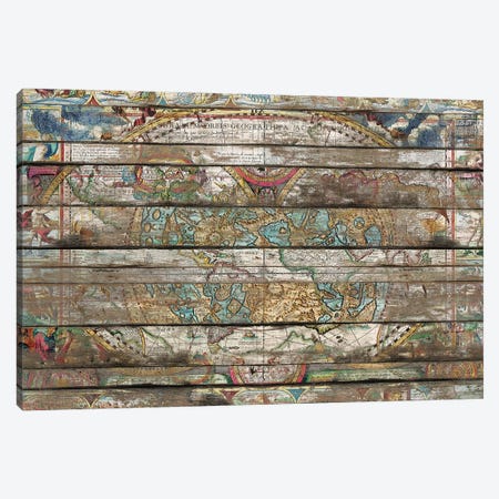Hidden Worlds (Old Maps) Canvas Print #MXS264} by Diego Tirigall Canvas Wall Art