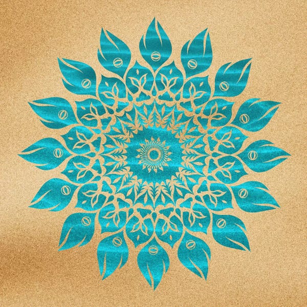 Middle Eastern Décor: Summer Mandala by Diego Tirigall