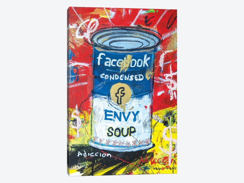 Envy Soup Preserves by Diego Tirigall 1-piece Canvas Wall Art