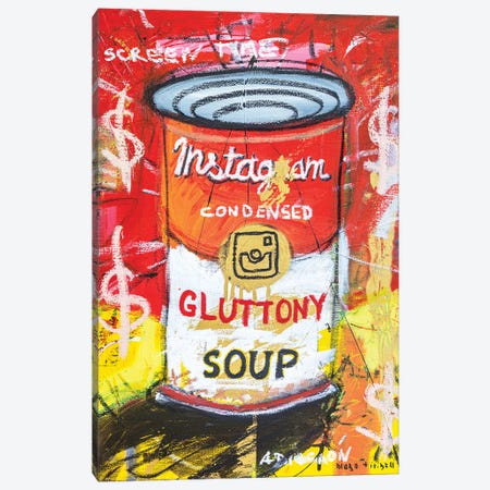Gluttony Soup Preserves Canvas Print #MXS281} by Diego Tirigall Art Print