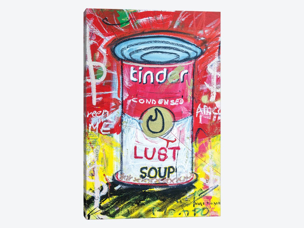 Lust Soup Preserves by Diego Tirigall 1-piece Canvas Print