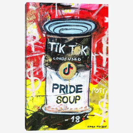 Pride Soup Preserves Canvas Print #MXS284} by Diego Tirigall Canvas Wall Art