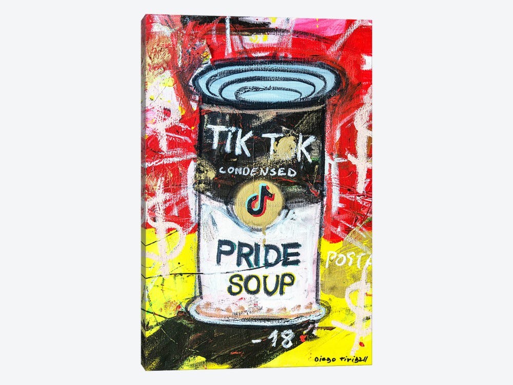 Pride Soup Preserves by Diego Tirigall 1-piece Canvas Art