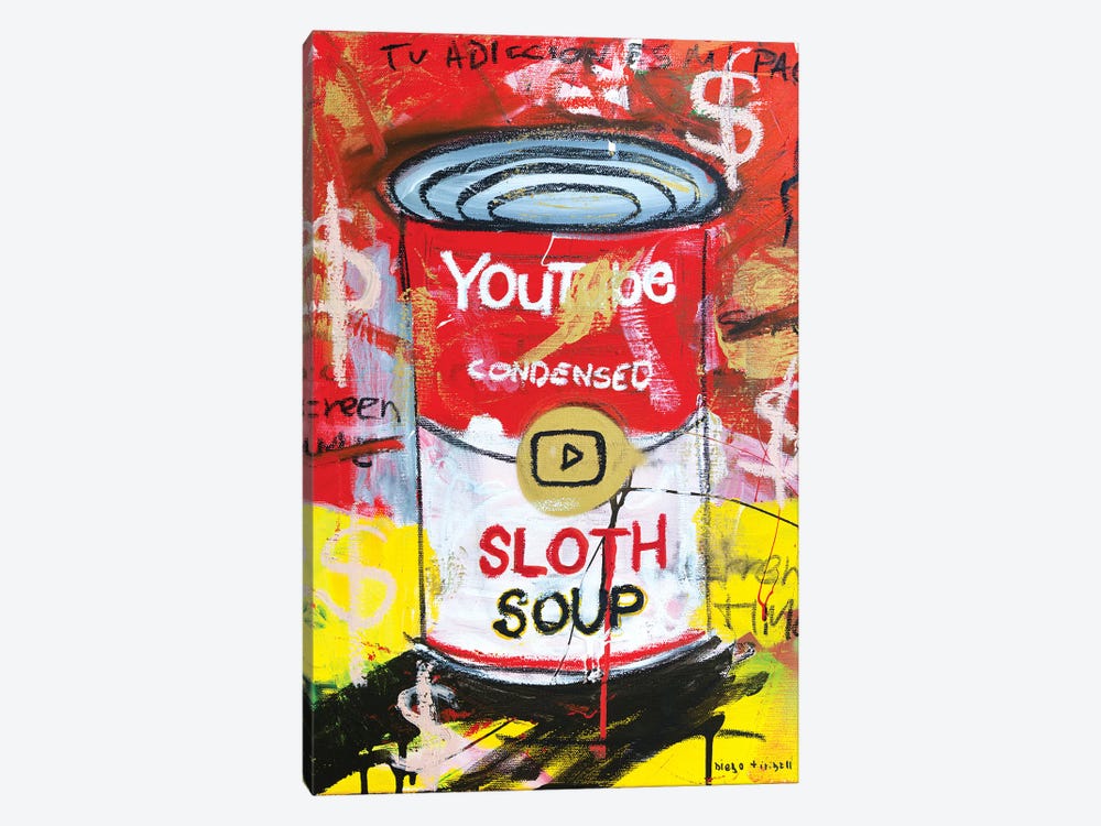 Sloth Soup Preserves by Diego Tirigall 1-piece Art Print