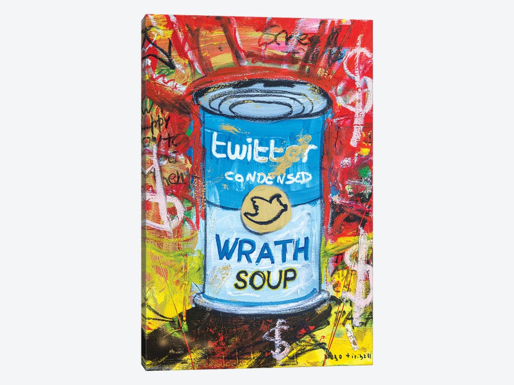 Wrath Soup Preserves by Diego Tirigall 1-piece Canvas Art