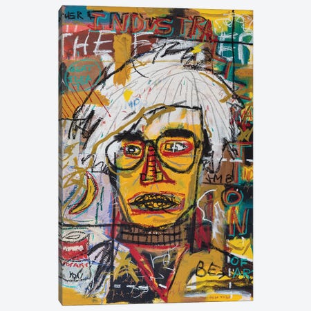Warhol Portrait Canvas Print #MXS303} by Diego Tirigall Canvas Wall Art