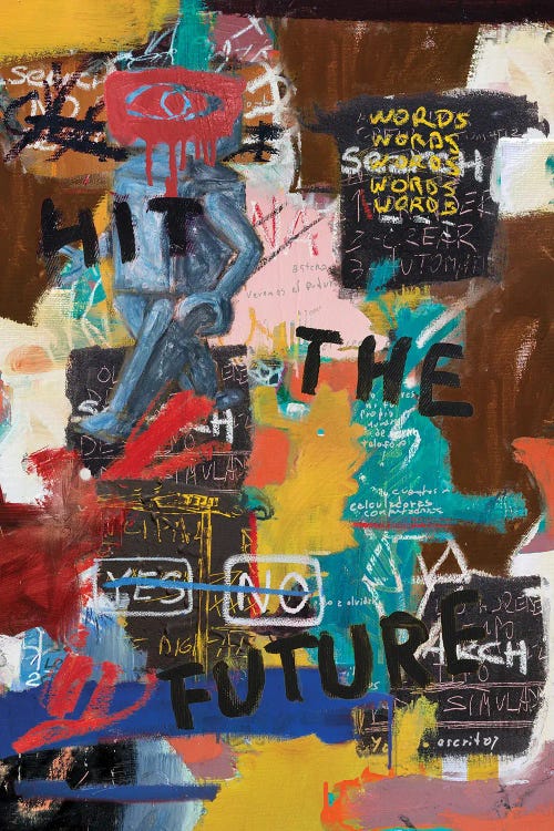 Hit Me by Diego Tirigall wall art