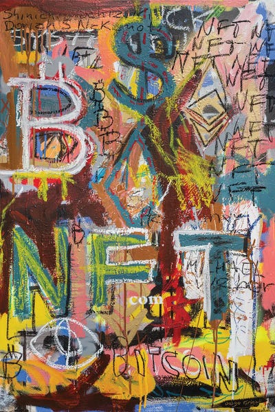 NFT World by Diego Tirigall acrylic art print