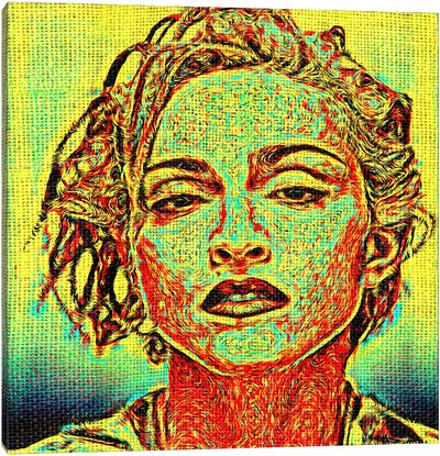 Requiem Madonna Canvas Art Print - Pop Music Art