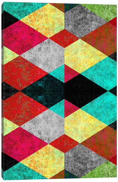 Geometric Mundo D Canvas Art Print - Patterns