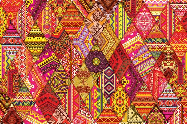 Global Patterns: Indian Orgy by Diego Tirigall