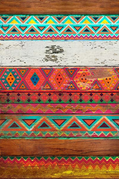 Native American Décor: Natural Pattern by Diego Tirigall