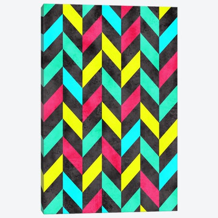 Psychedelic Chevron Canvas Print #MXS67} by Diego Tirigall Canvas Art