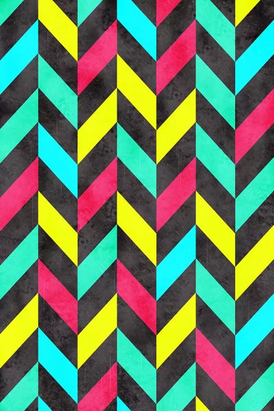 Chevron: Psychedelic Chevron by Diego Tirigall