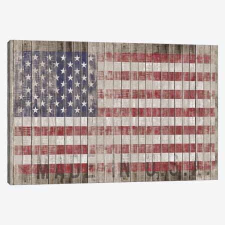 American Flag I Canvas Print #MXS77} by Diego Tirigall Canvas Art Print