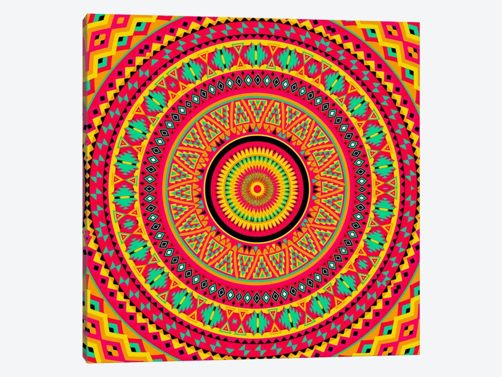 Indian Mandala by Diego Tirigall 1-piece Canvas Artwork