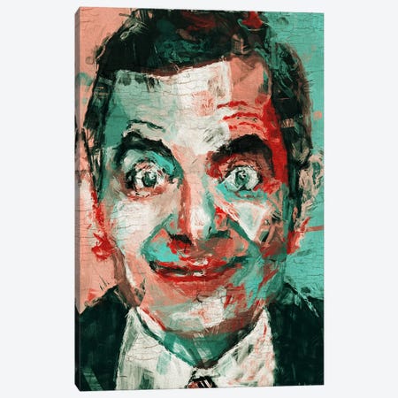 Mr. Bean Canvas Print #MXS87} by Diego Tirigall Canvas Wall Art