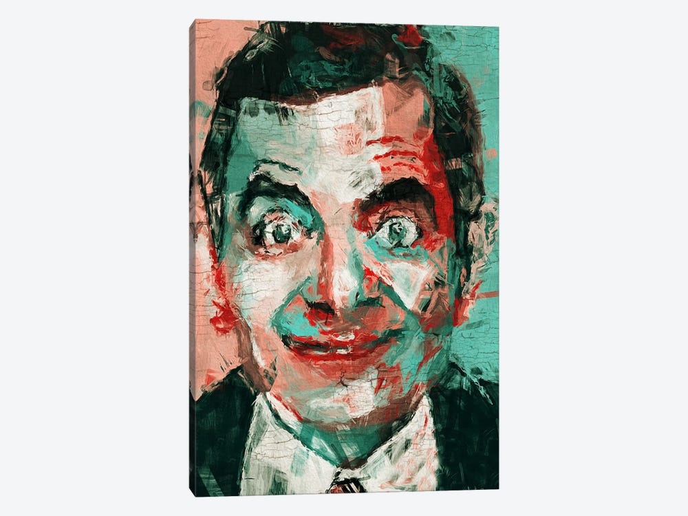 Mr. Bean by Diego Tirigall 1-piece Canvas Art