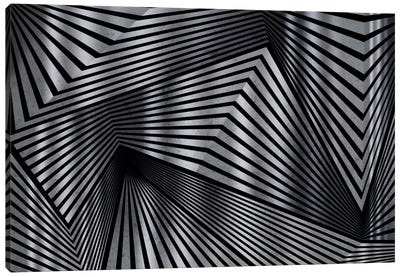 Duro Canvas Art Print - Black & White Patterns