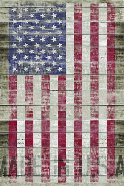 American Décor: American Flag II by Diego Tirigall