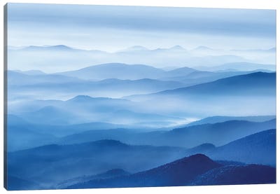 Rhythm Of Mountains Canvas Art Print