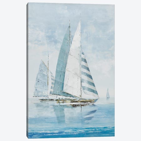 Sailing Day Canvas Print #MXX3} by Max Maxx Art Print