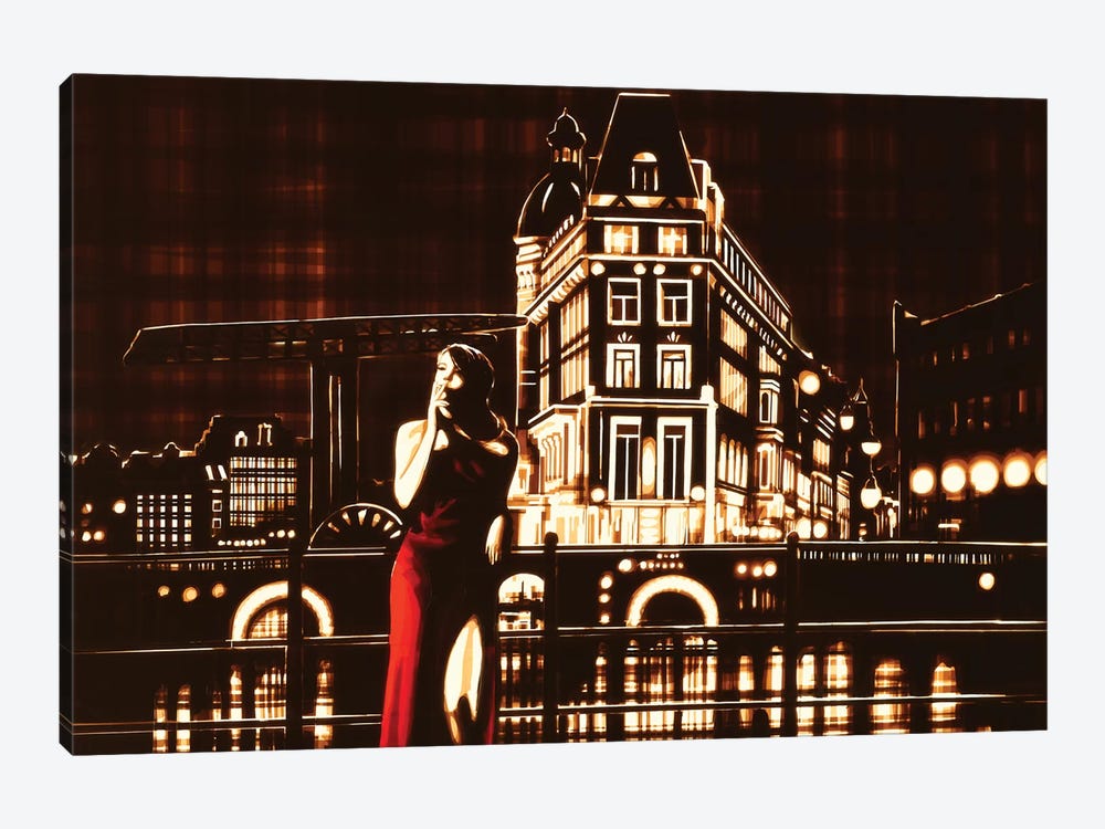 My Night, My Town by Max Zorn 1-piece Canvas Art