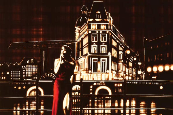 Night Sky: My Night, My Town by Max Zorn