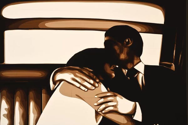 Romantic Bedroom (Couples): Don't Worry Honey by Max Zorn