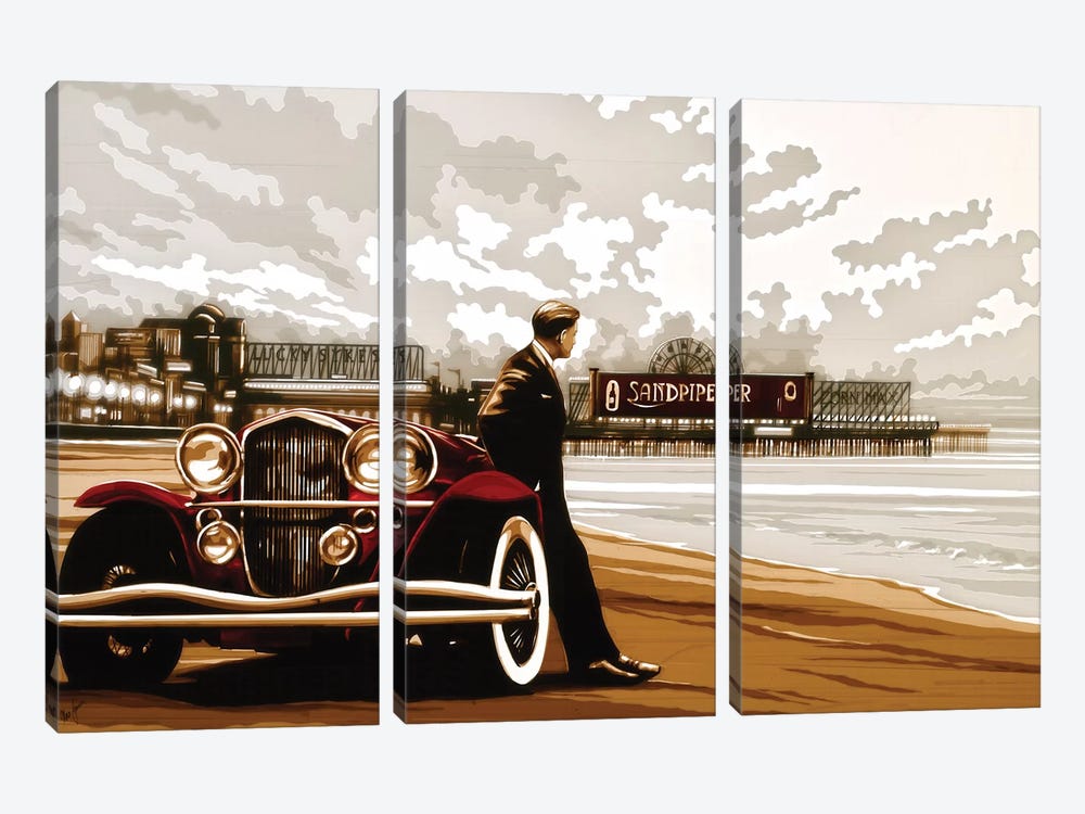 Empire Of Glass by Max Zorn 3-piece Canvas Art Print
