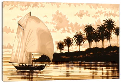 Sail Canvas Art Print