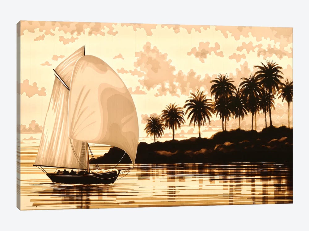 Sail by Max Zorn 1-piece Canvas Art Print